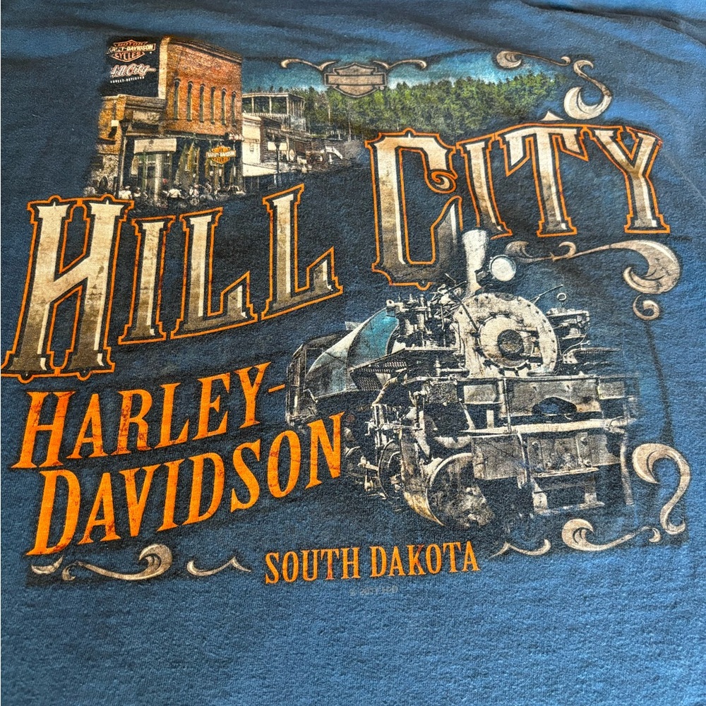 HARLEY-DAVIDSON Vintage‎ Hill City T-SHIRT, Men’s 3XL